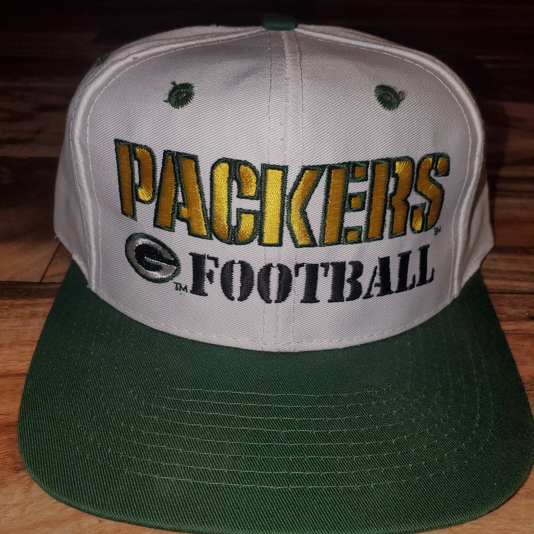 Vintage Football - Green Bay Packers (Green Packers Wordmark) Cap for Sale  by deadmansupplyco