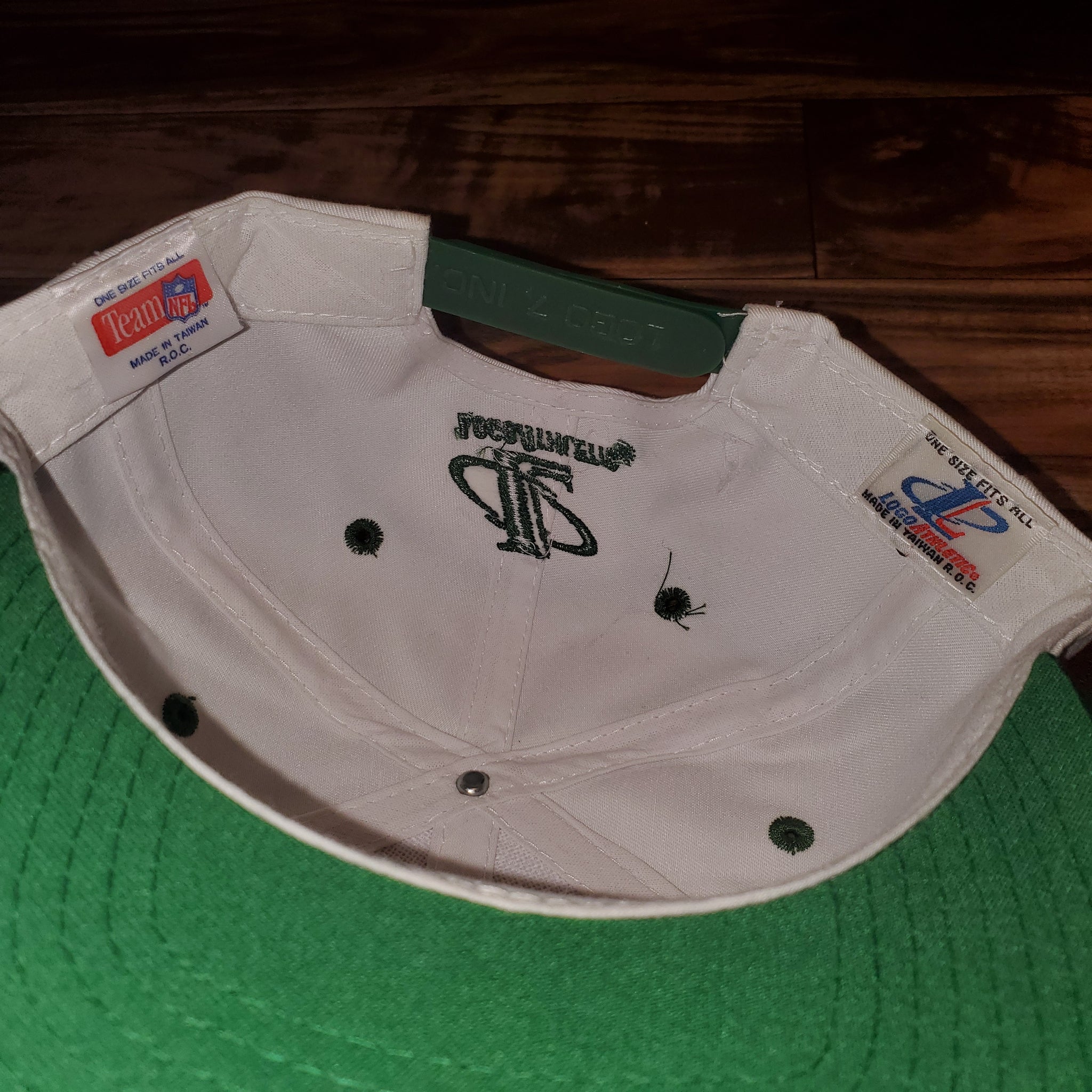 Vintage Green Bay Packers White Leather Hat – Twisted Thrift