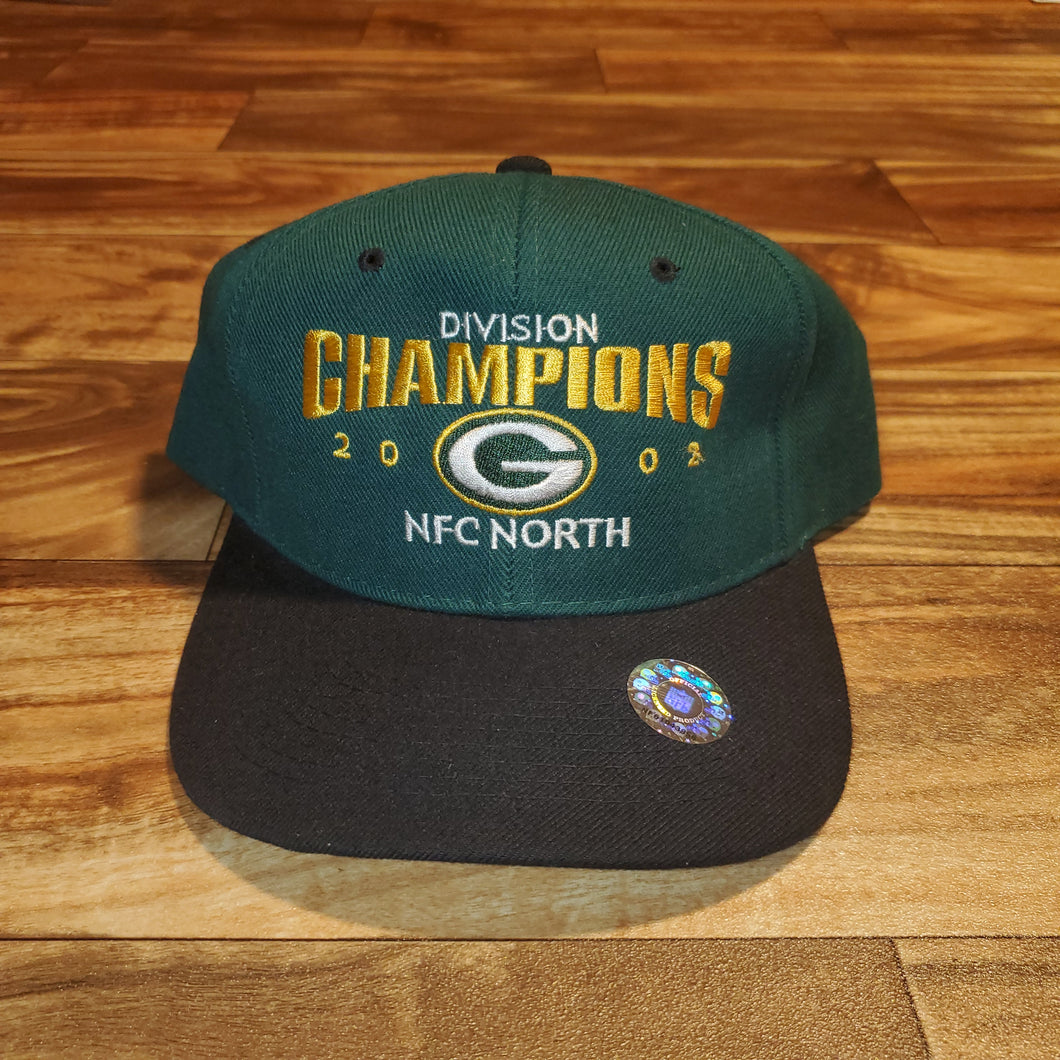 Vintage Green Bay Packers 2002 NFC North Champions Hat