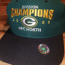Load image into Gallery viewer, Vintage Green Bay Packers 2002 NFC North Champions Hat