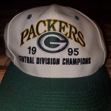 Load image into Gallery viewer, Vintage Green Bay Packers 1995 Champions Hat