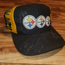 Load image into Gallery viewer, Vintage Signed Pittsburgh Steelers Hat