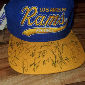 Vintage NFL St. Louis Rams Nutmeg Mills Wool Snapback Hat – 🎅 Bad