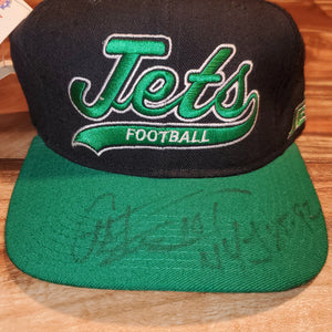 Vintage New York Jets Sports Specialties Script Snapback Football Hat Pro  Line