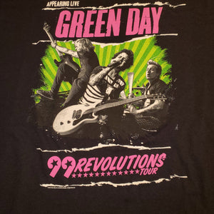 2XL - Green Day 99 Revolutions 2013 Tour Shirt
