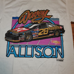 M - NEW Vintage 1990 Nascar Davey Allison Shirt