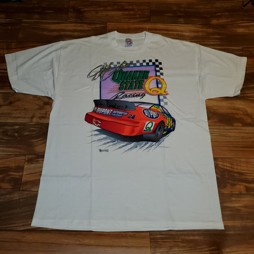 XL - Vintage 1996 Nascar Jeff Gordon DuPont Quaker State Shirt