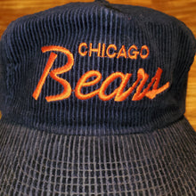 Load image into Gallery viewer, Vintage RARE Chicago Bears Corduroy Script Sports Specialties Hat