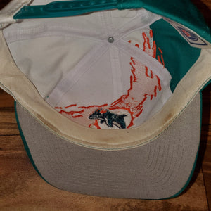 Vintage RARE Miami Dolphins Logo 7 Splash Hat