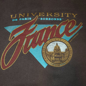 L - Vintage University De Paris Sorbonne Crewneck