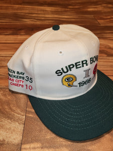 Vintage RARE Green Bay Packers Kansas City Chiefs Super Bowl I Hat
