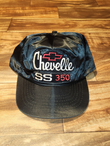 Vintage Rare Chevelle SS 350 Satin Zipperback Hat