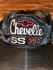 Vintage Rare Chevelle SS 350 Satin Zipperback Hat