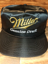 Load image into Gallery viewer, NEW Vintage Miller Genuine Draft Satin Beer Promo Hat