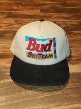 Load image into Gallery viewer, Vintage Rare Budweiser Ski Team Strapback Hat