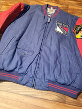 Load image into Gallery viewer, L/XL - Vintage Rare New York Rangers NHL Hockey Mirage Jacket
