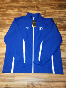 XXL - NEW Vintage Under Armour Tampa Bay Lightning Light Zip Up Jacket/Sweatshirt