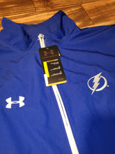 Load image into Gallery viewer, XXL - NEW Vintage Under Armour Tampa Bay Lightning Light Zip Up Jacket/Sweatshirt