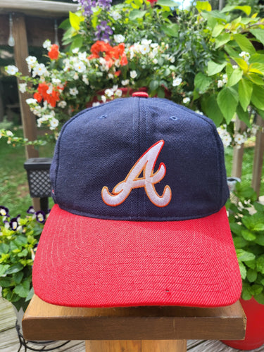 Vintage Rare Atlanta Braves MLB Blockhead Hat