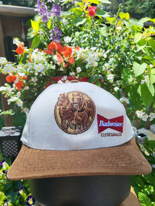 Vintage 1995 Budweiser Clydesdales Beer Promo Hat