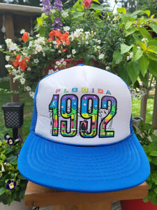 Vintage 1992 Florida Beach Hat