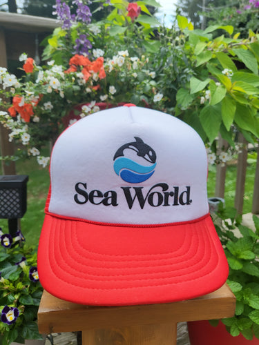 Vintage Sea World Mesh Hat