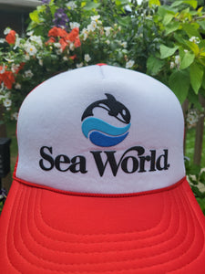 Vintage Sea World Mesh Hat