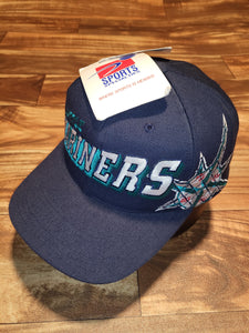 NEW Vintage Rare Seattle Mariners MLB Sports Specialties Grid Hat