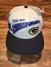 Load image into Gallery viewer, NEW Vintage Green Bay Packers 1996 NFC Champions Hat