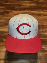 Load image into Gallery viewer, Vintage Cincinnati Reds MLB Pinstripe Hat