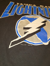 Load image into Gallery viewer, XL - Vintage 1991 Tampa Bay Lightning NHL Nutmeg Shirt