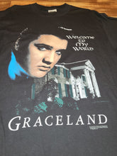 Load image into Gallery viewer, L - NEW Vintage 1995 Elvis Presley Welcome To My World Graceland Shirt