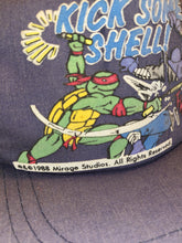 Load image into Gallery viewer, Vintage Rare Youth Kids 1988 Ninja Turtles Promo Hat
