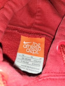 M - Nike Atheltic Dept. Red Hoodie Sweatshirt