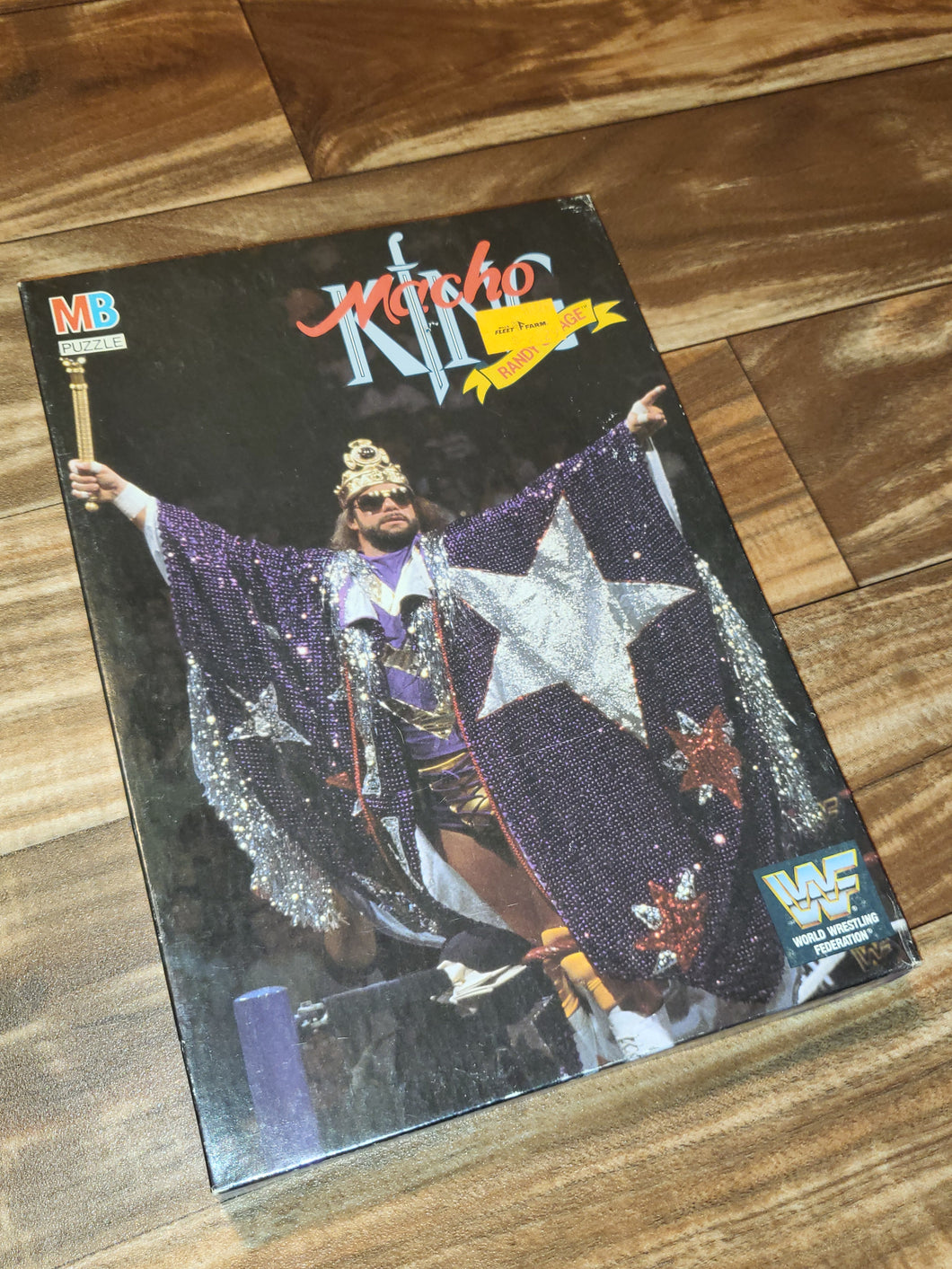 NEW Vintage Rare 1990s Mach King Randy Savage WWF Puzzle