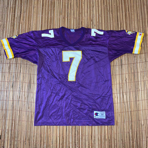 Size 44 - Vintage Randall Cunningham Vikings Champion Jersey