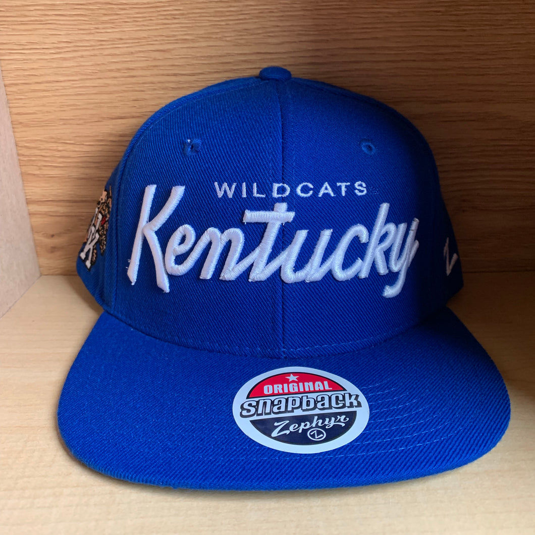 Kentucky Wildcats NCAA Script Hat NEW