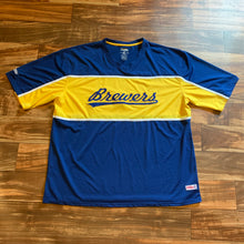 Load image into Gallery viewer, XXL - Milwaukee Brewers Mesh Jersey Shirt