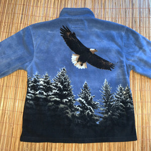 2XL - Bald Eagle Full Zip Nature Fleece