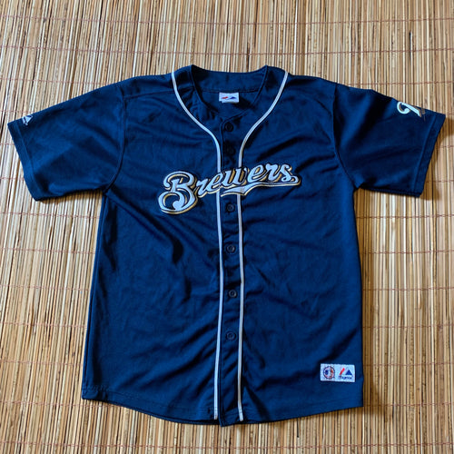 M(18/20) - Milwaukee Brewers Ryan Braun Jersey