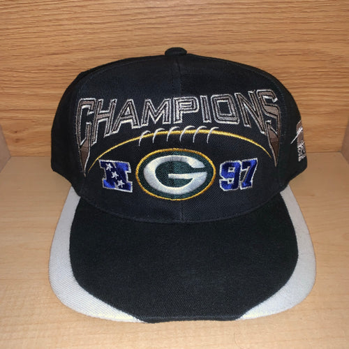 Vintage 1997 Packers NFC Champs Hat