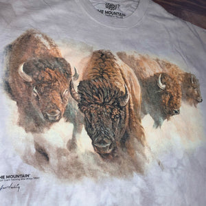 L - The Mountain Bison Herd Tie Dye Shirt