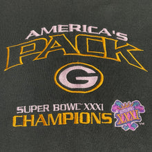 Load image into Gallery viewer, XXL - Vintage America’s Pack Green Bay Super Bowl Crewneck
