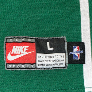 Nike NBA Boston Celtics Vintage 90s Green Embroidered Blank Jersey Shirt  Mens L