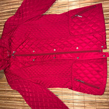 Load image into Gallery viewer, Women’s L - Calvin Klein Quilted Puffer Jacket W/ Removable Hood