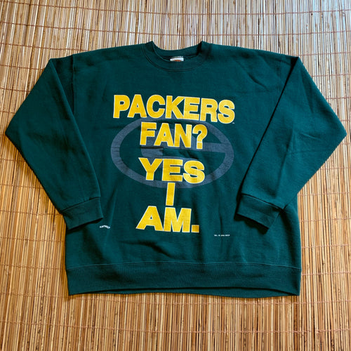 XL/XXL - Vintage 1994 Green Bay Packers Fan Crewneck