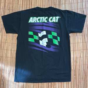L - Vintage Arctic Cat Snowmobiling Shirt