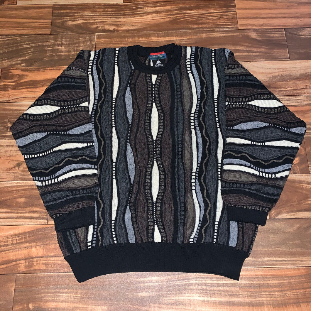L - Vintage 100% Wool Coogi-Like Sweater