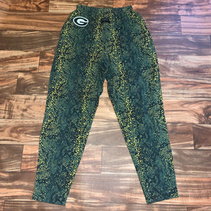 M - Vintage Green Bay Packers Zubaz Pajama Pants