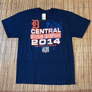 XL - Detroit Tigers 2014 Champs Baseball Shirt NEW
